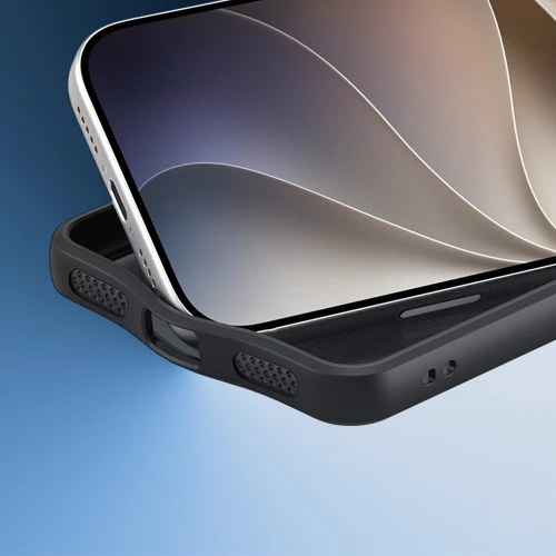 Etui Dux Ducis AIMO do iPhone 18 Pro Max / 17 Pro Max, przezroczysto-czarne (10/10)