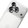 Osłona na aparat 3mk Lens Protection Pro do iPhone 18 Pro / Max, srebrne (4/8)