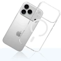 Etui 3mk Armor MagCase do MagSafe do iPhone 18 Pro Max / 17 Pro Max, przezroczysto-białe (8/13)