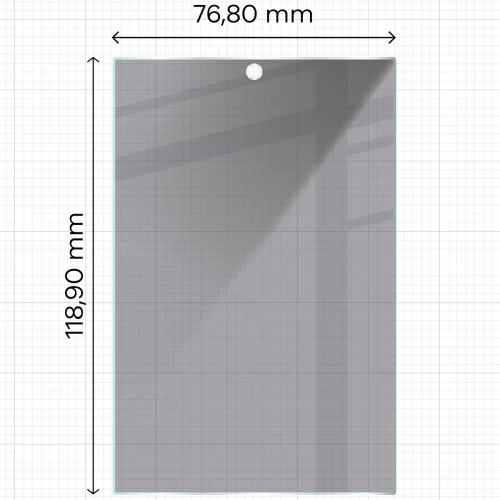 Prywatyzujące szkło hartowane Bizon Glass Clear Shadow do Galaxy Z Fold8, (2/4)