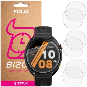 Folia ochronna na ekran zegarka Bizon Watch Film HydroFlex do Hammer Ventus Pro, 6 sztuk