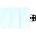 3x Szkło hartowane + szybka na aparat Bizon Glass Clear Pack do Oppo Reno16 F / Reno16 FS (6/6)