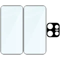 2x Szkło + szybka na aparat Bizon Glass Edge Pack do OPPO Reno16 Pro (6/6)