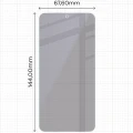 2x Prywatyzujące szklo hybrydowe z eko aplikatorem Bizon Eplikator Hybrid Shadow do Galaxy S25 (2/5)