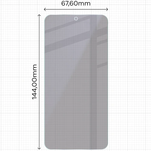 2x Prywatyzujące szklo hybrydowe z eko aplikatorem Bizon Eplikator Hybrid Shadow do Galaxy S25 (2/5)