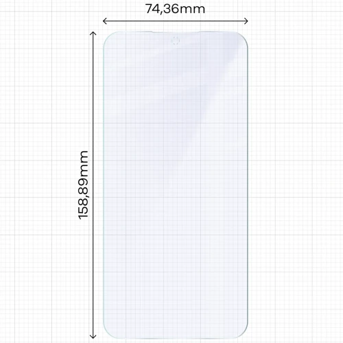 2x Szkło hybrydowe z eko aplikatorem Bizon Eplikator Hybrid Mule do Galaxy S25 FE (2/5)