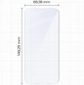 2x Szkło hybrydowe z eko aplikatorem Bizon Eplikator Hybrid Mule do Google Pixel 10 Pro (2/5)