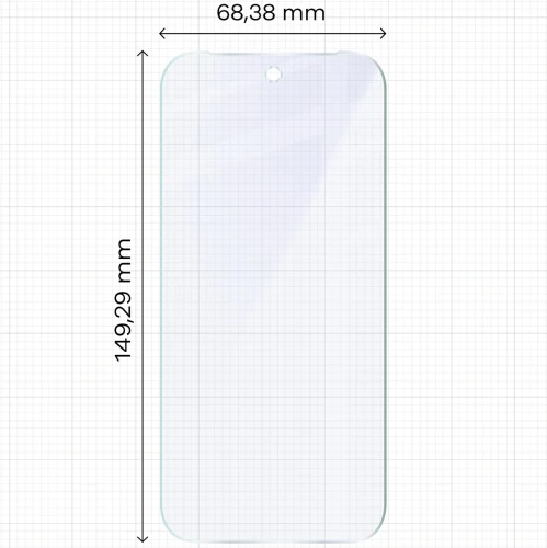 2x Szkło hybrydowe z eko aplikatorem Bizon Eplikator Hybrid Mule do Google Pixel 10 Pro (2/5)
