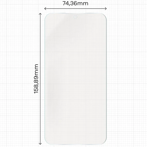 2x Folia matowa z eko aplikatorem Bizon Eplikator Film Matte do Galaxy S25 FE (2/5)