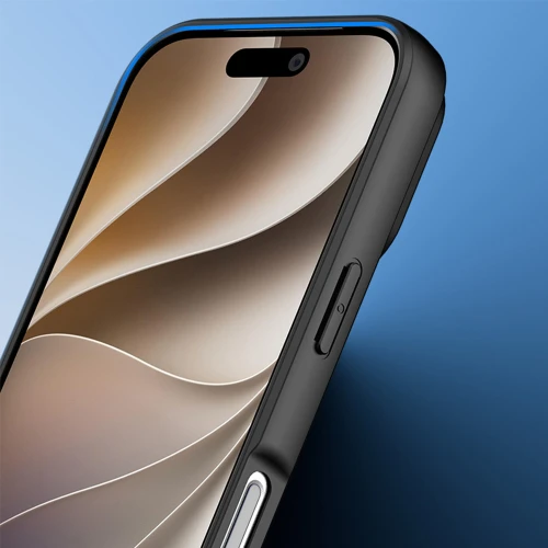 Etui Dux Ducis Aimo Mag do iPhone 18 Pro Max / 17 Pro Max, przezroczysto-czarne (10/11)
