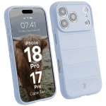 Pancerne etui Bizon Case Tur do iPhone 18 Pro / 17 Pro, jasnoniebieskie