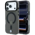 Etui BMW HC Sign Frosted IML MetaL Logo MagSafe do iPhone 18 Pro Max / 17 Pro Max, przezroczysto-czarne (1/9)