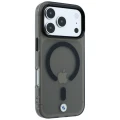 Etui BMW HC Sign Frosted IML MetaL Logo MagSafe do iPhone 18 Pro Max / 17 Pro Max, przezroczysto-czarne (4/9)