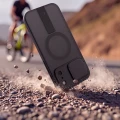 Etui z osłoną aparatu Tech-Protect Kevlar Aura do iPhone 18 Pro Max / 17 Pro Max do MagSafe, przydymione-czarne (4/6)