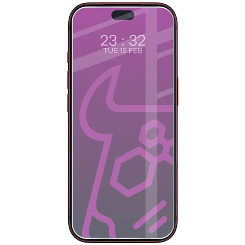Elastyczne szkło hybrydowe Bizon Hybrid Mule do iPhone 18 Pro Max (3/4)