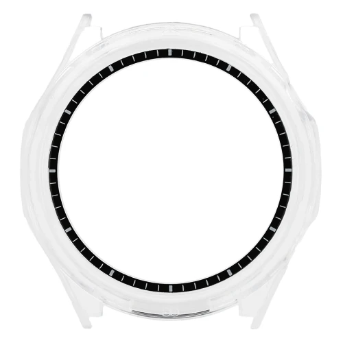 Etui ze szkłem do zegarka Bizon Case Watch Adamo do Honor Watch 6 / 6 Plus, przezroczyste (8/8)