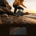 Etui aramidowe Benks ArmorEdge X1 Air Navigator Kevlar MagSafe do iPhone 18 Pro Max, czarne (6/12)