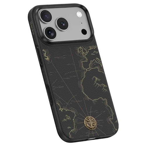 Etui aramidowe Benks ArmorEdge X1 Air Navigator Kevlar MagSafe do iPhone 18 Pro Max, czarne (10/12)