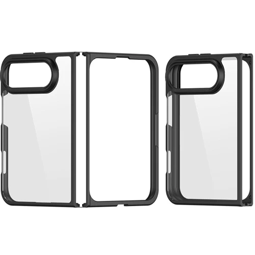 Etui Dux Ducis AIMO do iPhone Ultra, przezroczysto-czarne (3/9)
