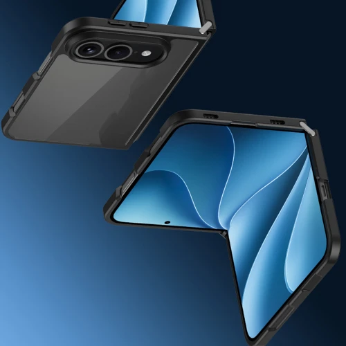 Etui Dux Ducis AIMO do iPhone Ultra, przezroczysto-czarne (9/9)
