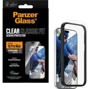 Szkło hartowane z aplikatorem PanzerGlass Classic Fit EasyAligner do iPhone 18 Pro Max