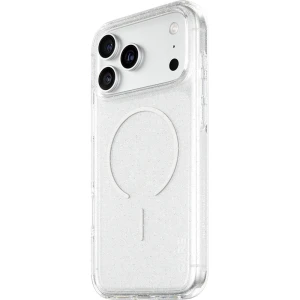 Etui CARE by PanzerGlass Flagship Star Lit Case do MagSafe do iPhone 18 Pro Max / 17 Pro Max, przezroczyste z brokatem