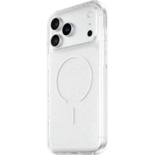 Etui CARE by PanzerGlass Flagship Star Lit Case do MagSafe do iPhone 18 Pro Max / 17 Pro Max, przezroczyste z brokatem (1/6)