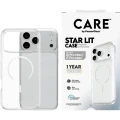 Etui CARE by PanzerGlass Flagship Star Lit Case do MagSafe do iPhone 18 Pro Max / 17 Pro Max, przezroczyste z brokatem (2/6)