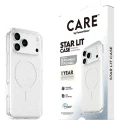 Etui CARE by PanzerGlass Flagship Star Lit Case do MagSafe do iPhone 18 Pro Max / 17 Pro Max, przezroczyste z brokatem (6/6)