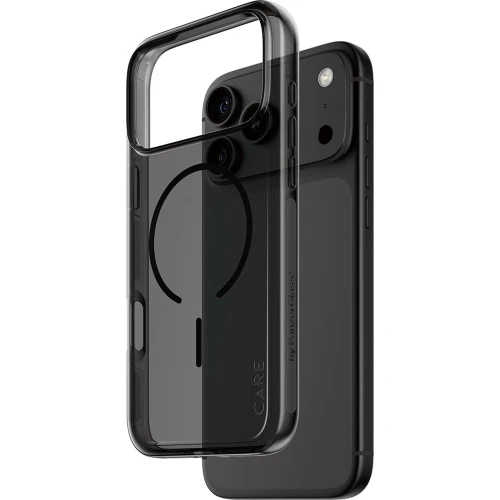 Etui CARE by PanzerGlass Smokey do iPhone 18 Pro Max / 17 Pro Max do MagSafe, przydymione-czarne (1/6)