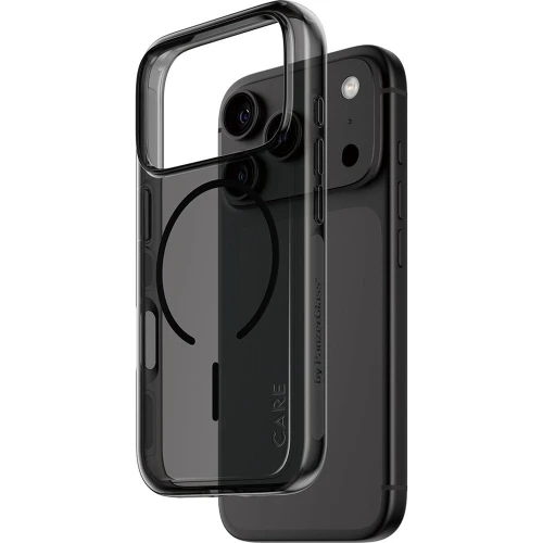 Etui CARE by PanzerGlass Smokey do iPhone 18 Pro / 17 Pro do MagSafe, przydymione-czarne (1/6)