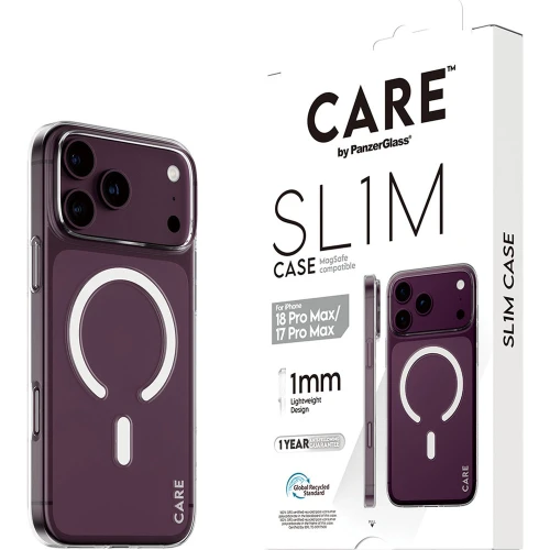 Etui CARE by PanzerGlass SL1M do MagSafe do iPhone 18 Pro Max / 17 Pro Max, przezroczyste (6/6)