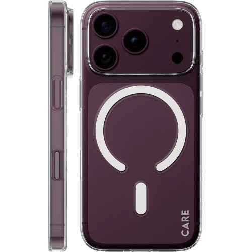 Etui CARE by PanzerGlass SL1M do MagSafe do iPhone 18 Pro / 17 Pro, przezroczyste (1/6)