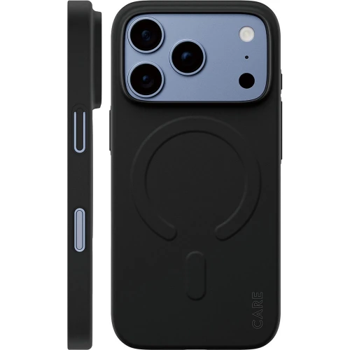 Etui CARE by PanzerGlass SL1M do MagSafe do iPhone 18 Pro / 17 Pro, czarne (1/6)