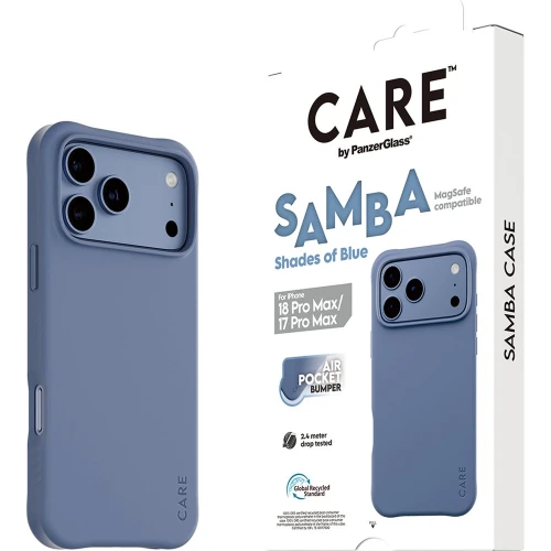 Etui CARE by Panzerglass Samba Case do iPhone 18 Pro Max / 17 Pro Max do MagSafe, niebieskie (6/6)