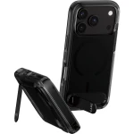 Etui z podstawką PanzerGlass Smokey Kickstand do iPhone 18 Pro / 17 Pro, do MagSafe, przydymione-czarne