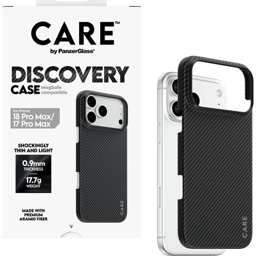Etui aramidowe PanzerGlass CARE Discovery Case do MagSafe do iPhone 18 Pro Max / 17 Pro Max, czarno-szary (5/6)