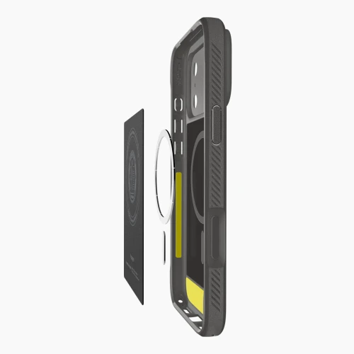 Etui Spigen Rugged Armor Mag do MagSafe do iPhone 18 Pro, czarne (12/13)