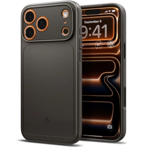 Etui Spigen Thin Fit Mag do MagSafe do iPhone 18 Pro Max, szare
