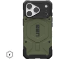 Etui pancerne UAG Pathfinder do MagSafe do iPhone 18 Pro / 17 Pro, oliwkowa z czarnymi elementami (3/5)