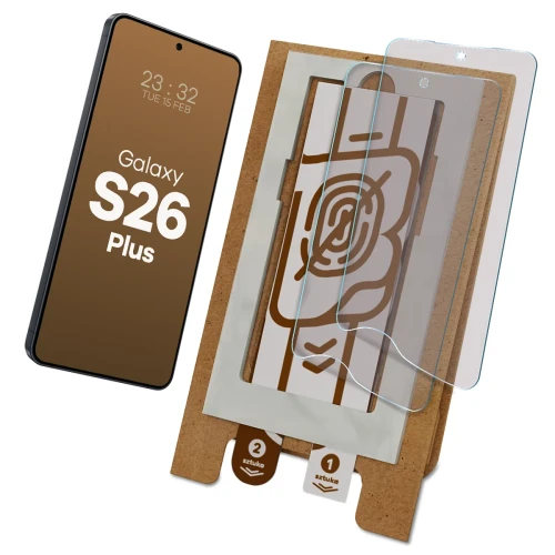 2x Folia matowa z eko aplikatorem Bizon Eplikator Film Matte do Galaxy S26 Plus (1/5)