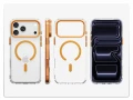 Etui Spigen Ultra Hybrid Optik S Mag do MagSafe do iPhone 18 Pro / 17 Pro, przezroczysto-pomarańczowe (6/12)