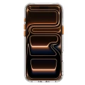 Etui Spigen Ultra Hybrid Optik S Mag do MagSafe do iPhone 18 Pro / 17 Pro, przezroczysto-pomarańczowe (11/12)