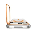 Etui Spigen Ultra Hybrid Optik S Mag do MagSafe do iPhone 18 Pro / 17 Pro, przezroczysto-pomarańczowe (12/12)