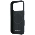 Etui Mercedes Leather Semi Wrap Wood Effect MagSafe do iPhone 18 Pro Max / 17 Pro Max, niebieskie (7/8)
