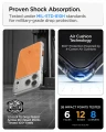 Etui Spigen Ultra Hybrid T Mag (CC) do MagSafe do iPhone 18 Pro, przezroczysto-pomarańczowe (7/15)