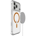 Etui Spigen Ultra Hybrid Mag do MagSafe do iPhone 18 Pro Max, przezroczysto-pomarańczowe (10/16)