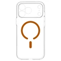 Etui Spigen Ultra Hybrid Mag do MagSafe do iPhone 18 Pro Max, przezroczysto-pomarańczowe (12/16)