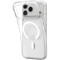 Etui Spigen Liquid Crystal Mag do MagSafe do iPhone 18 Pro, przezroczysto-białe (10/16)