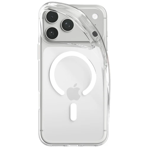 Etui Spigen Liquid Crystal Mag do MagSafe do iPhone 18 Pro, przezroczysto-białe (15/16)